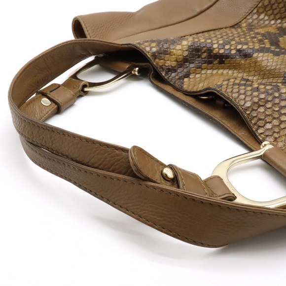 Gucci Large Bag Python Brown - Picture 4 of 8